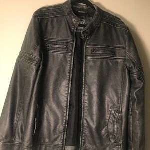 BKE faux leather jacket